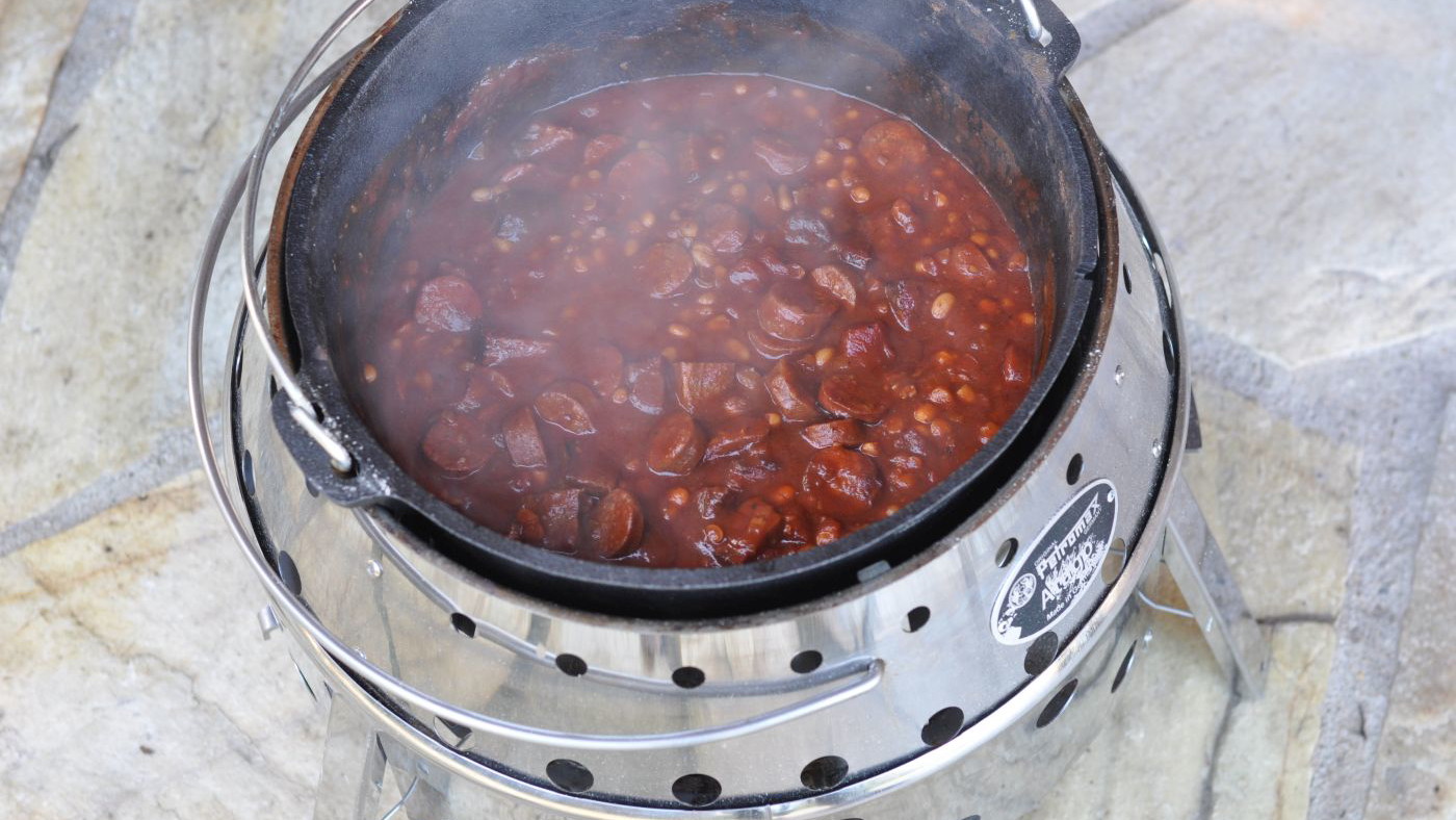 Image of Chorizo-Brisket-Craftbier-Chili aus dem Dutch Oven