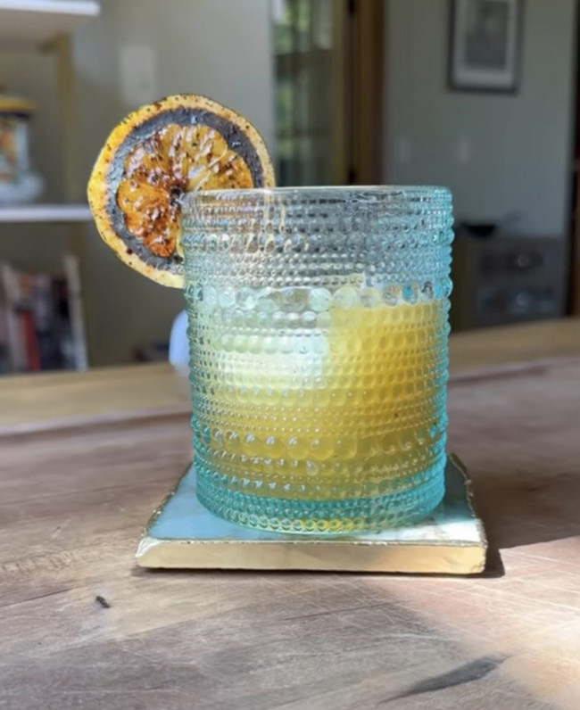 Image of Unsalted Caramel Burnt Gold Rush Cocktail