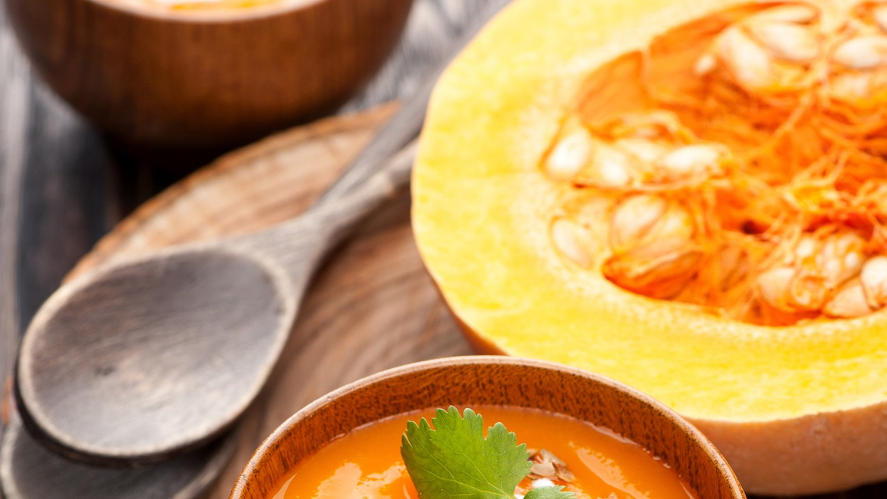 Image of Kürbissuppe mit süßem Curry