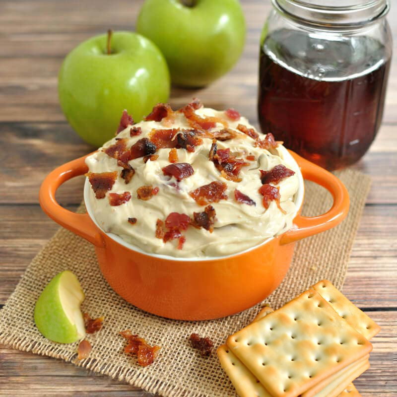 Apple & Bacon Cream Cheese Dip
