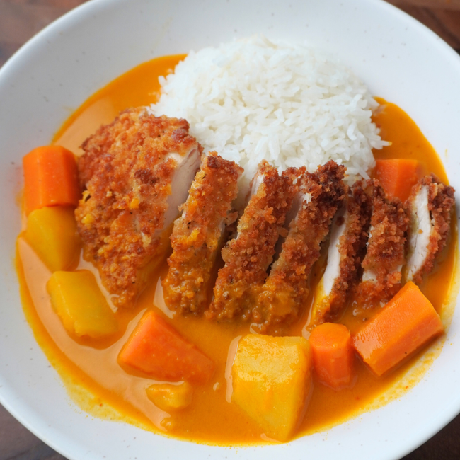 Image of Chicken Katsu with Vietnamese Curry