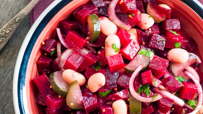 Image of Beans and beets salad 