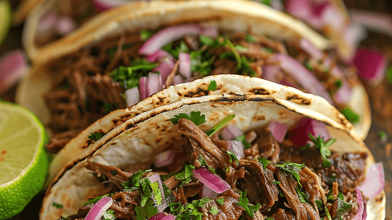 Image of Slow-Cooker Beef Tongue Tacos