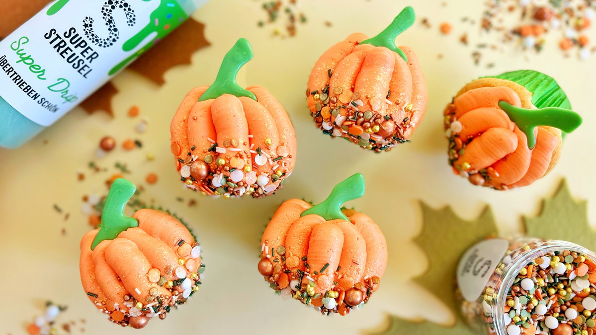 Pompoen Cupcakes
