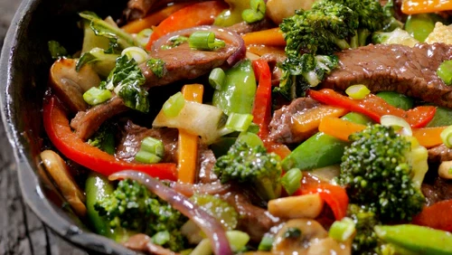 Image of Hearty Beef and Vegetable Skillet Recipe