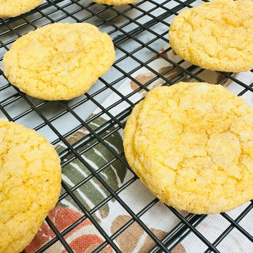 Image of Soft and Chewy Pumpkin Sugar Cookie Recipe