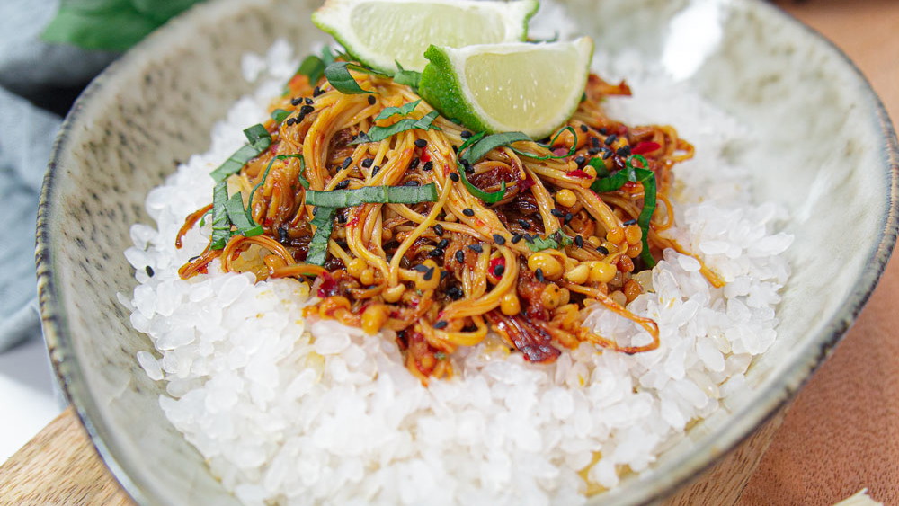 Enoki Mushroom Bowl