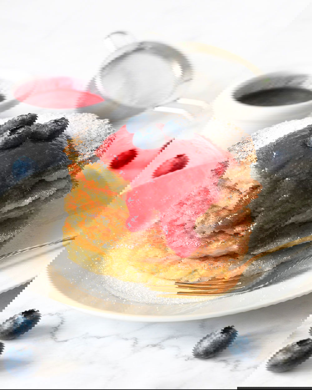 Keto Reis- Pancakes mit Himbeergrütze – Shileo