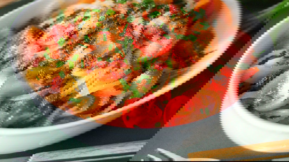 Cremige Tomaten-Pasta