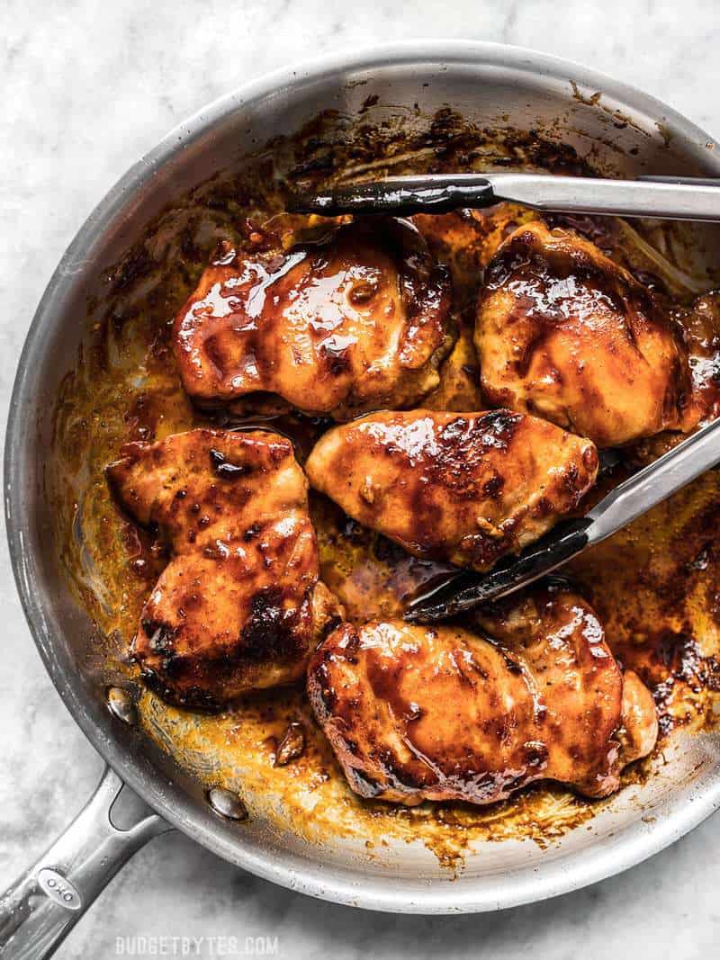 Hot Honey Glazed Chicken