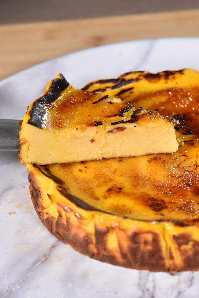 Image of Pumpkin Basque Cheesecake