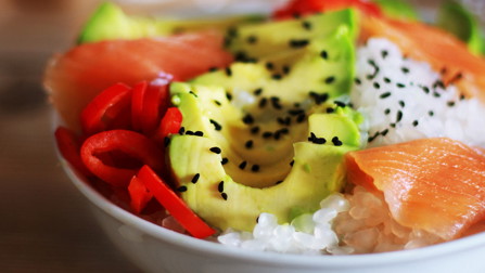 Konjak- Sushi- Bowl