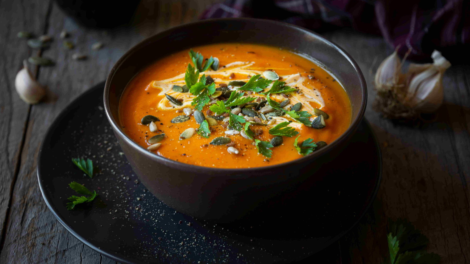 Image of Cremige Kürbissuppe aus dem Dutch Oven
