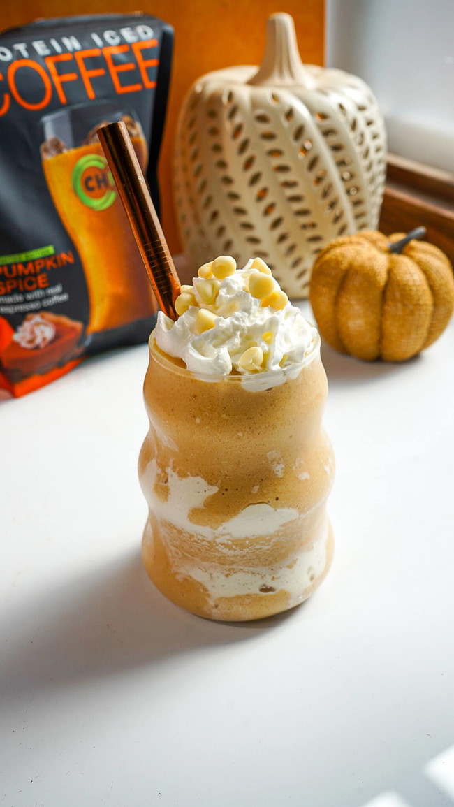 Image of Protein White Chocolate Pumpkin Spice Malted Frappuccino