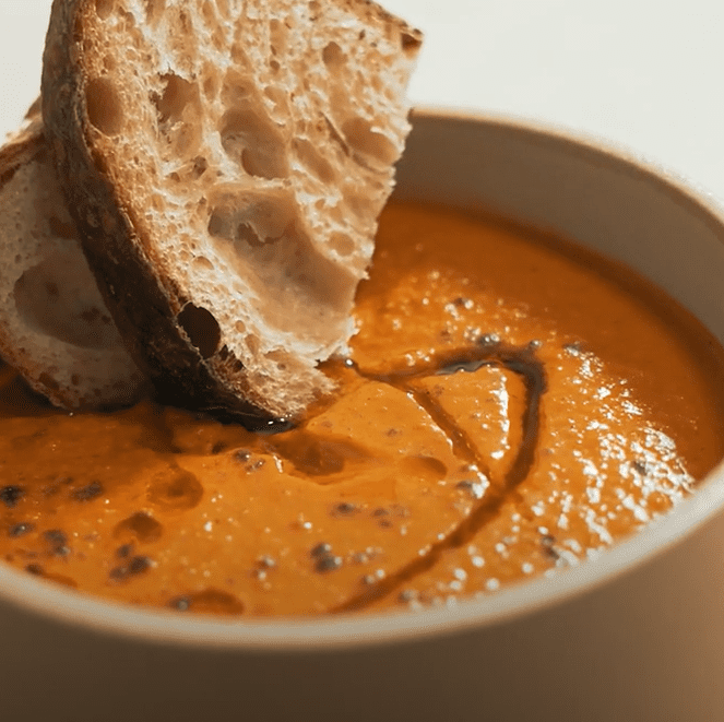 Pumpkin Spice Soup from Scratch