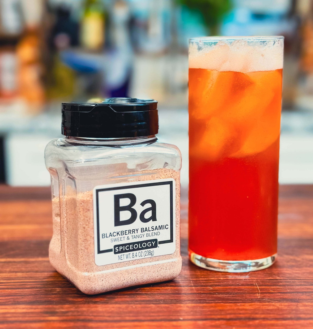 Blackberry Balsamic Tequila Soleil