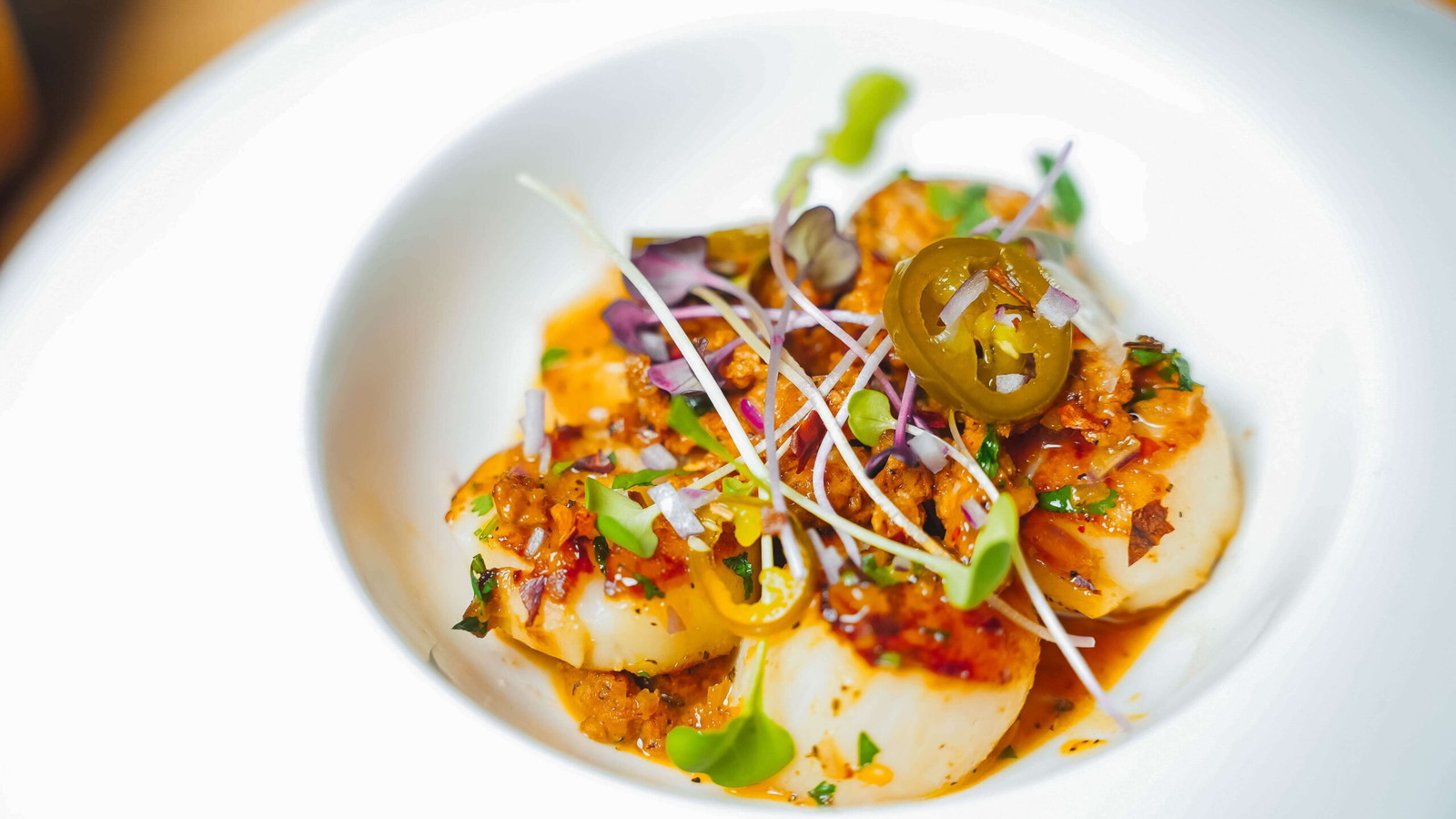 Image of Rio Grande Scallops and Chorizo