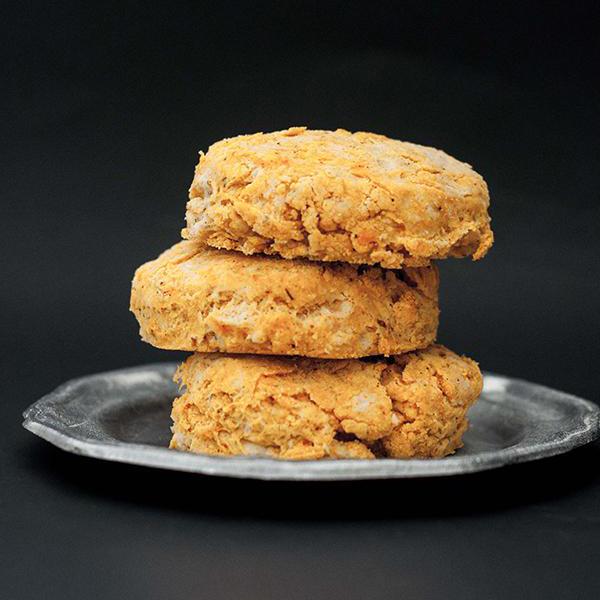 Black & Bleu Cheesy Cajun Buttermilk Biscuits