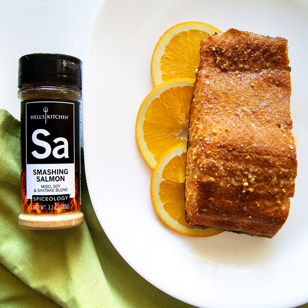 Smashing Salmon with Orange