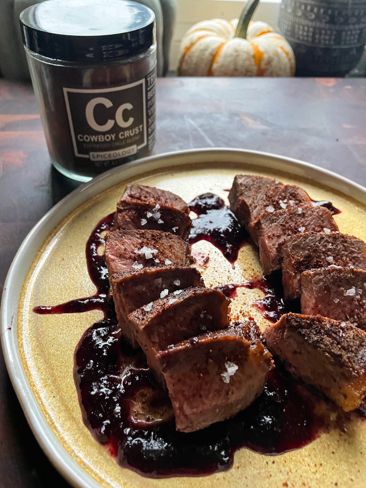 Cowboy Crust Maui Nui Venison Chops