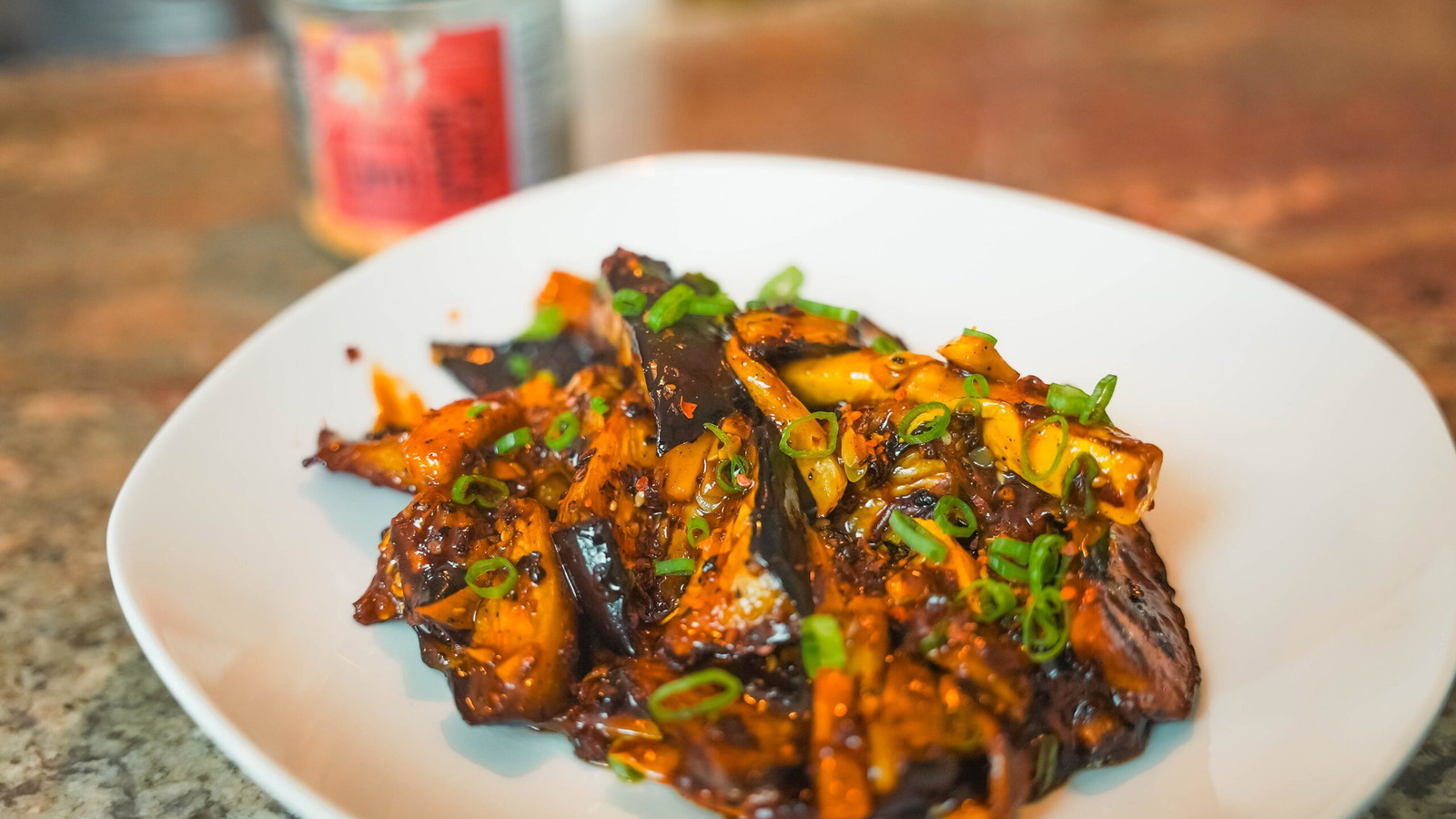 Image of Fiery Sweet YXQ Szechuan Eggplant