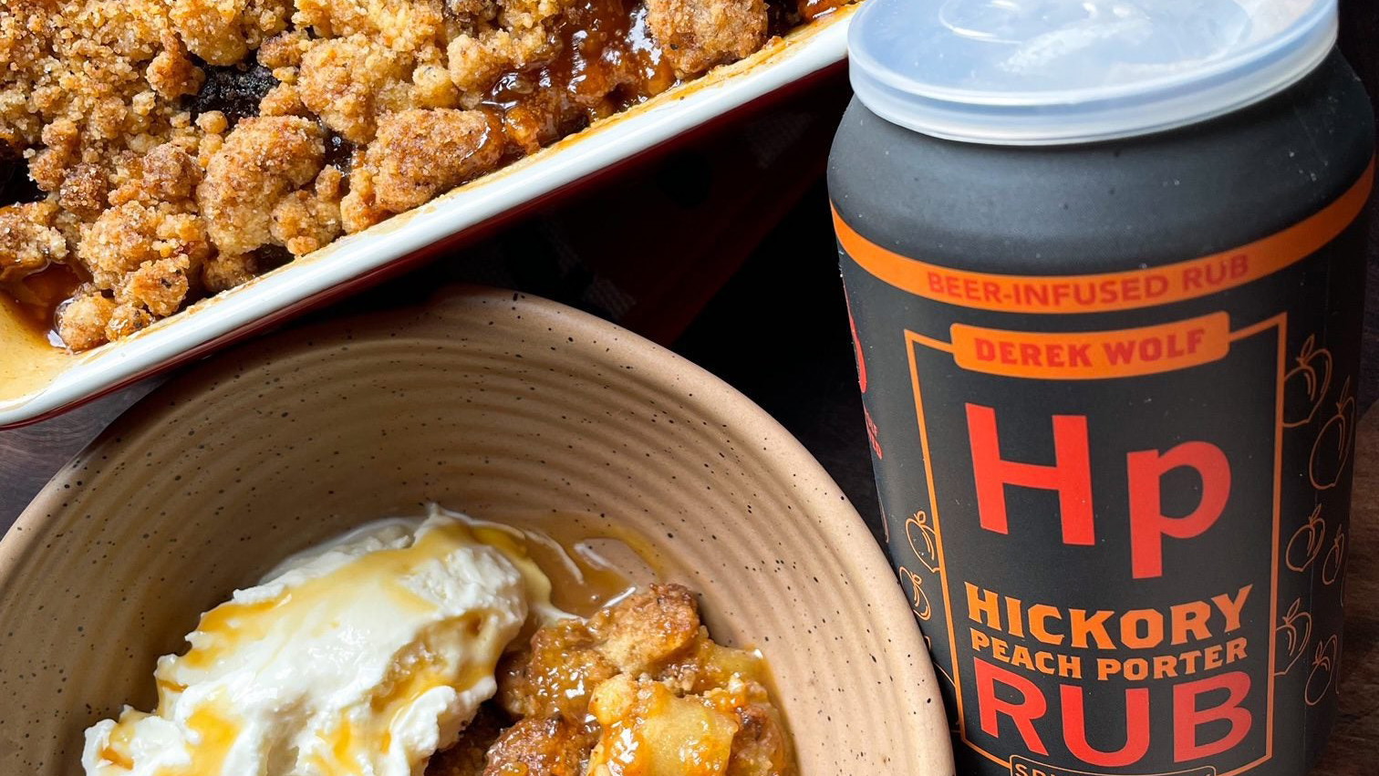 Image of Hickory Peach Porter Apple Crisp