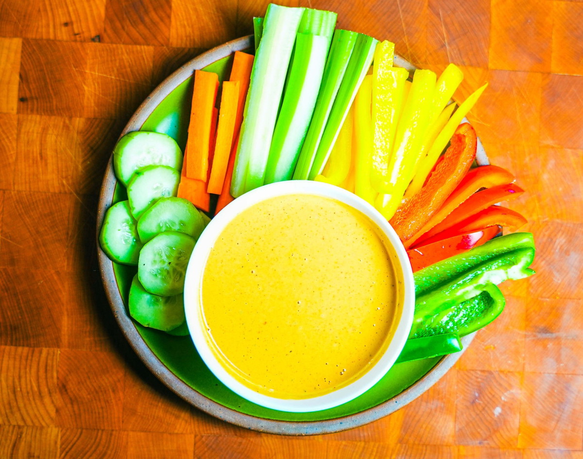 Black & Bleu Pickle Tahini Dip
