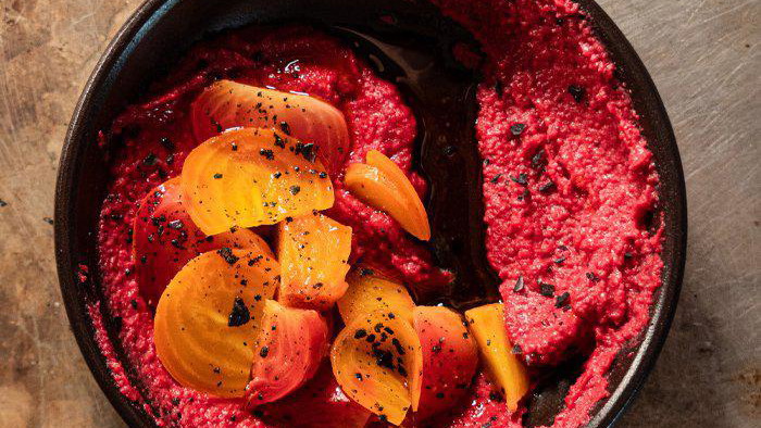 Image of Raspberry Chipotle Beet Hummus