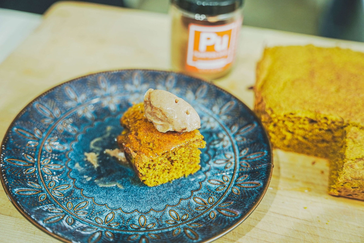 Pumpkin Spice Cornbread