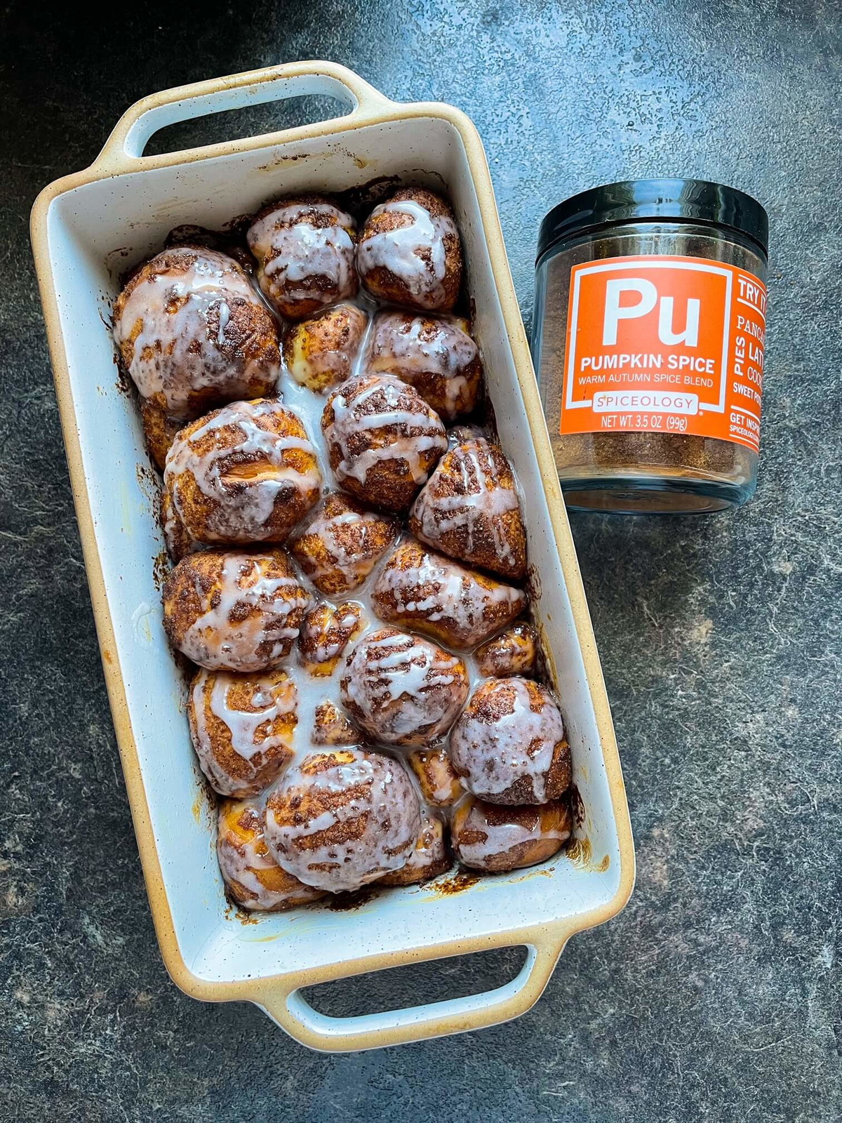 Pumpkin Spice Monkey Bread