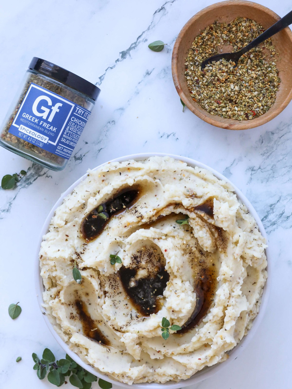 Greek Freak & Brown Butter Mashed Potatoes