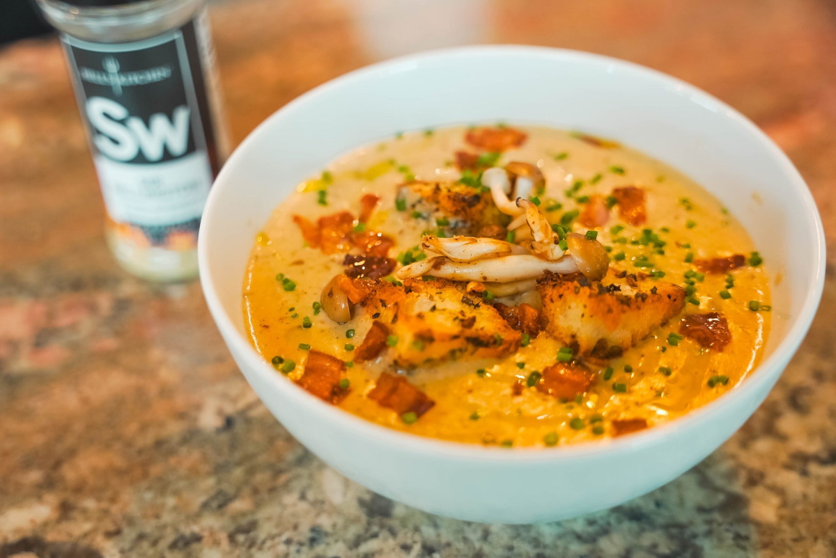 Sir Wellington Mushroom Brie Soup