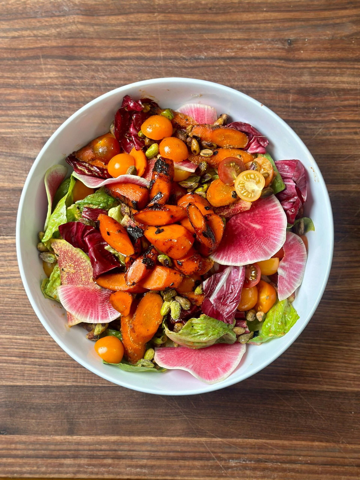 Jamaican Jerk Grilled Carrot Salad