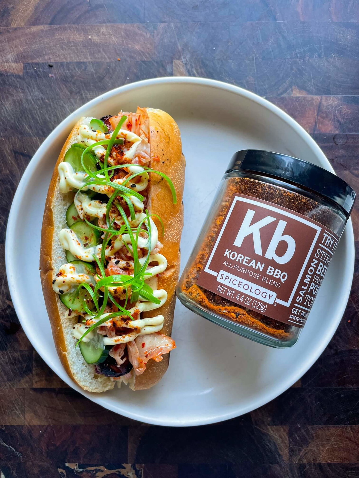 Korean BBQ Hot Dog