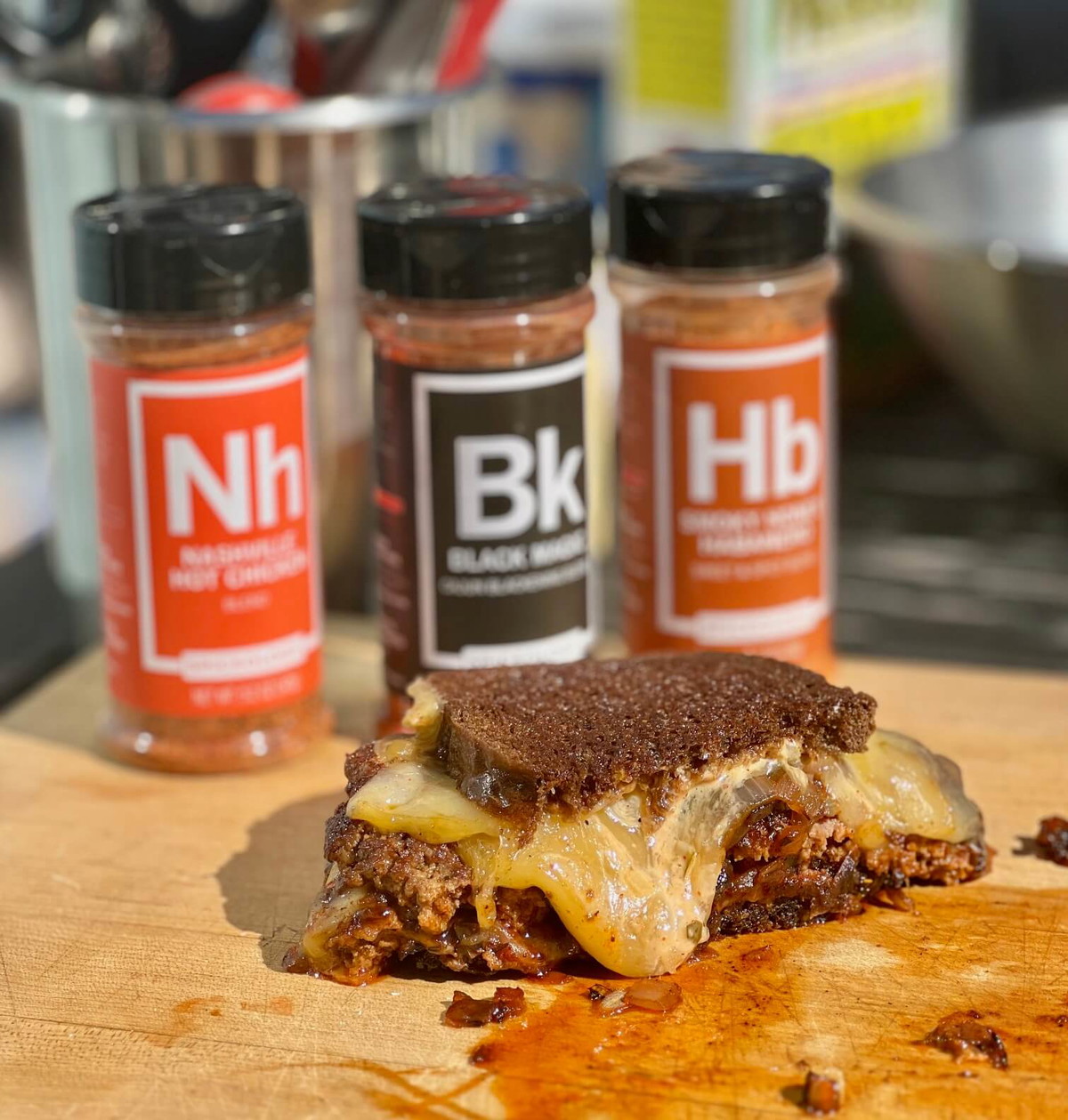 Black Magic Patty Melts
