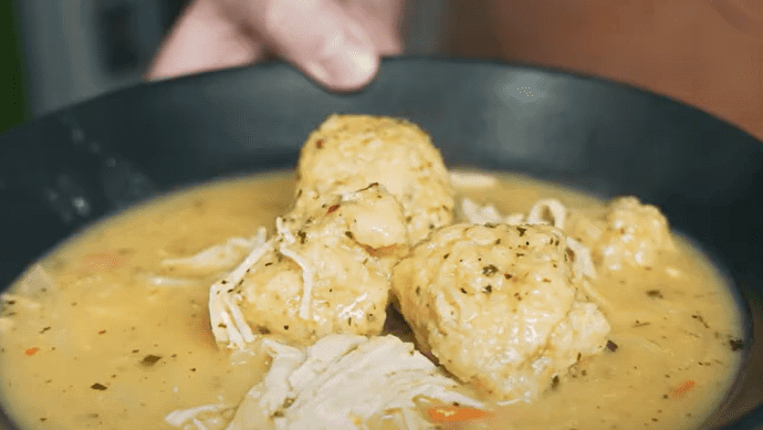 Image of Garlic Herb Chicken & Dumpling Soup