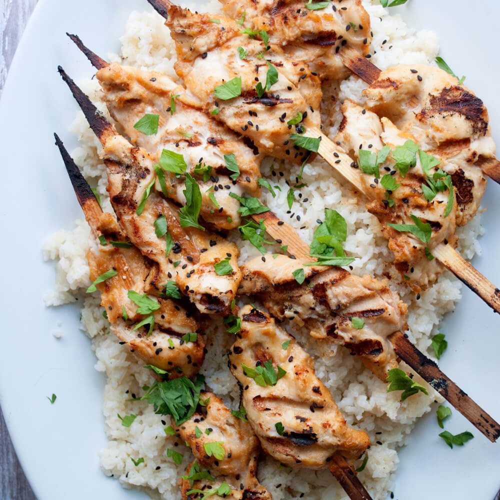 Maui Wowee Chicken Skewers