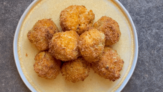 Image of Smoky Honey Habanero Air Fryer Mac & Cheese Bites