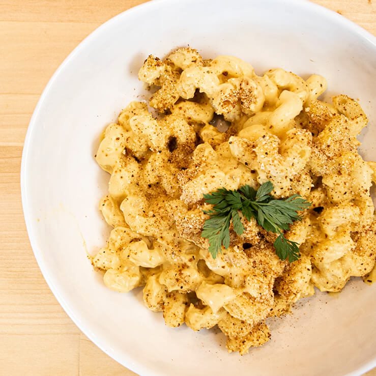 Spicy Vegan Mac and Cheese