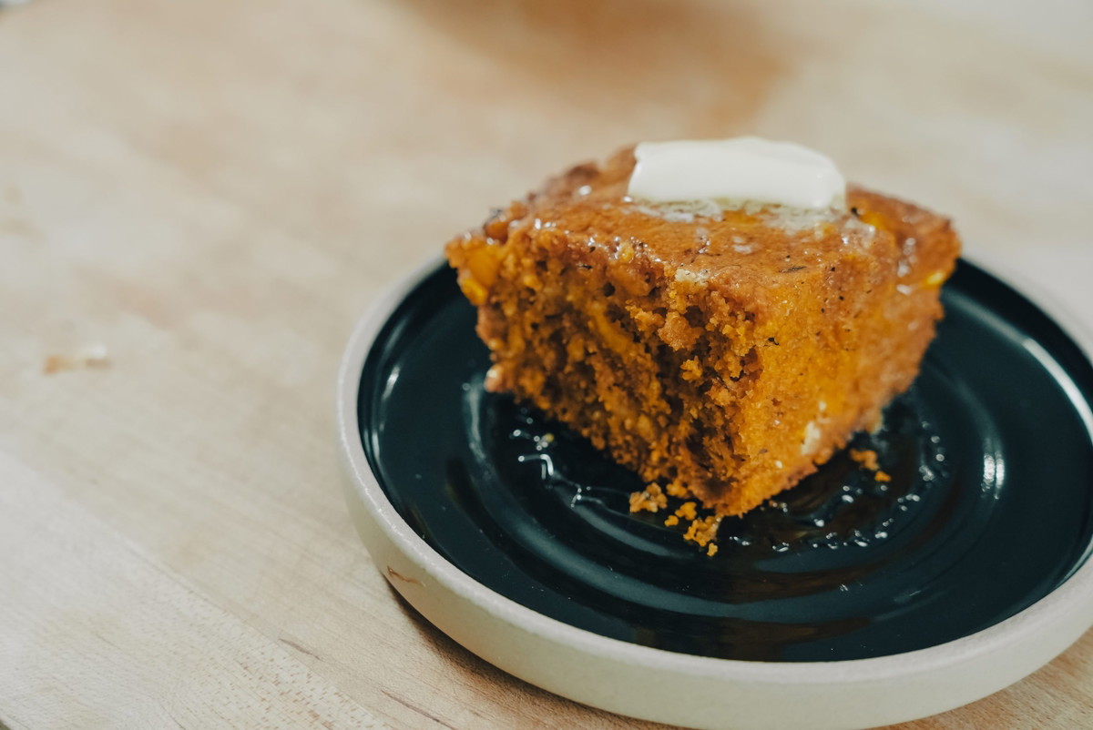 Black & Bleu Box Cornbread