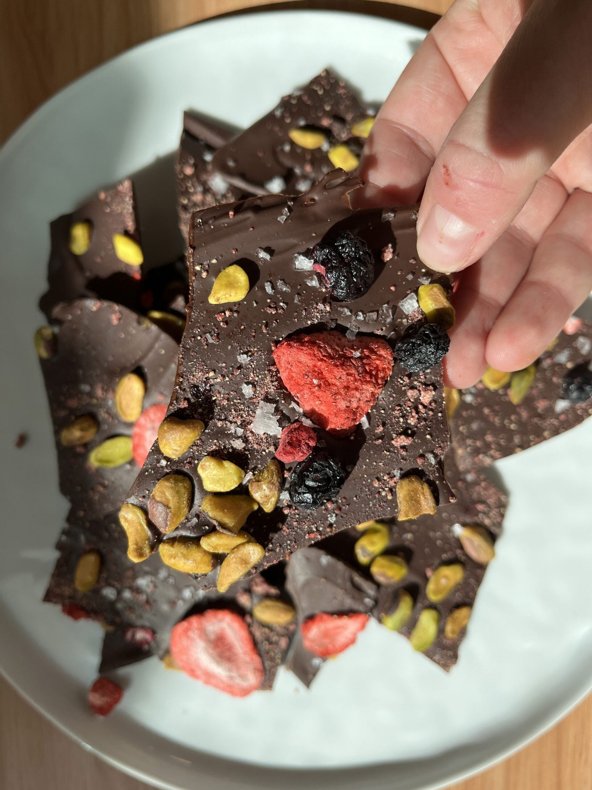 Blackberry Balsamic Next Level Chocolate Bark