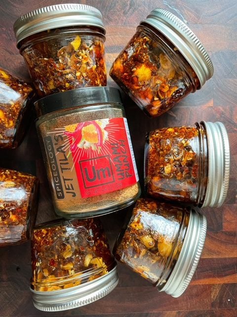 Umami Punch Peanut Chili Crunch