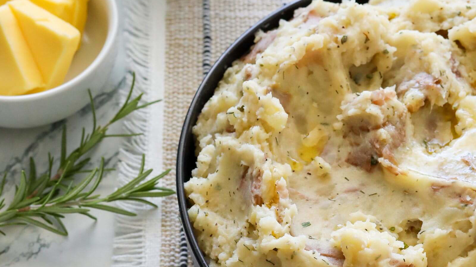 Image of Rosemary Dijon & Garlic Mashed Red Potatoes