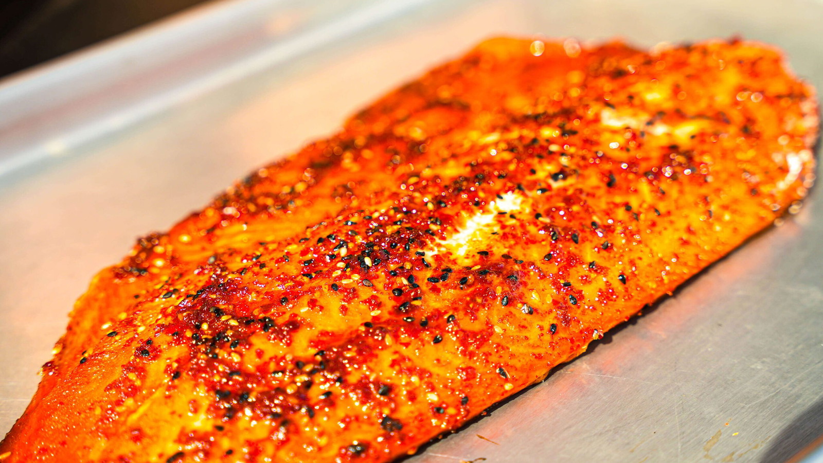 Image of Korean BBQ Smoked Side of Salmon