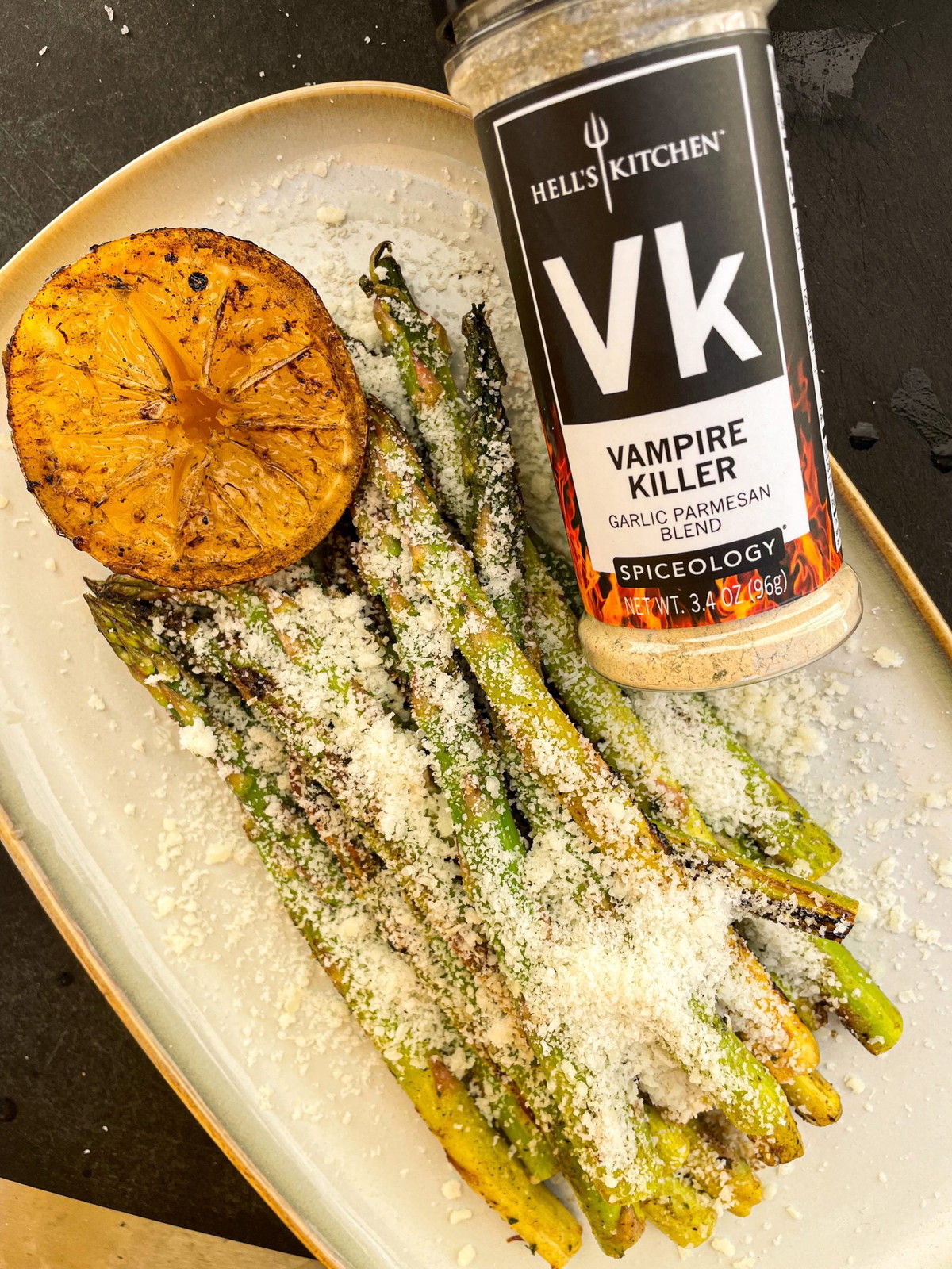 Vampire Killer Lemon Asparagus