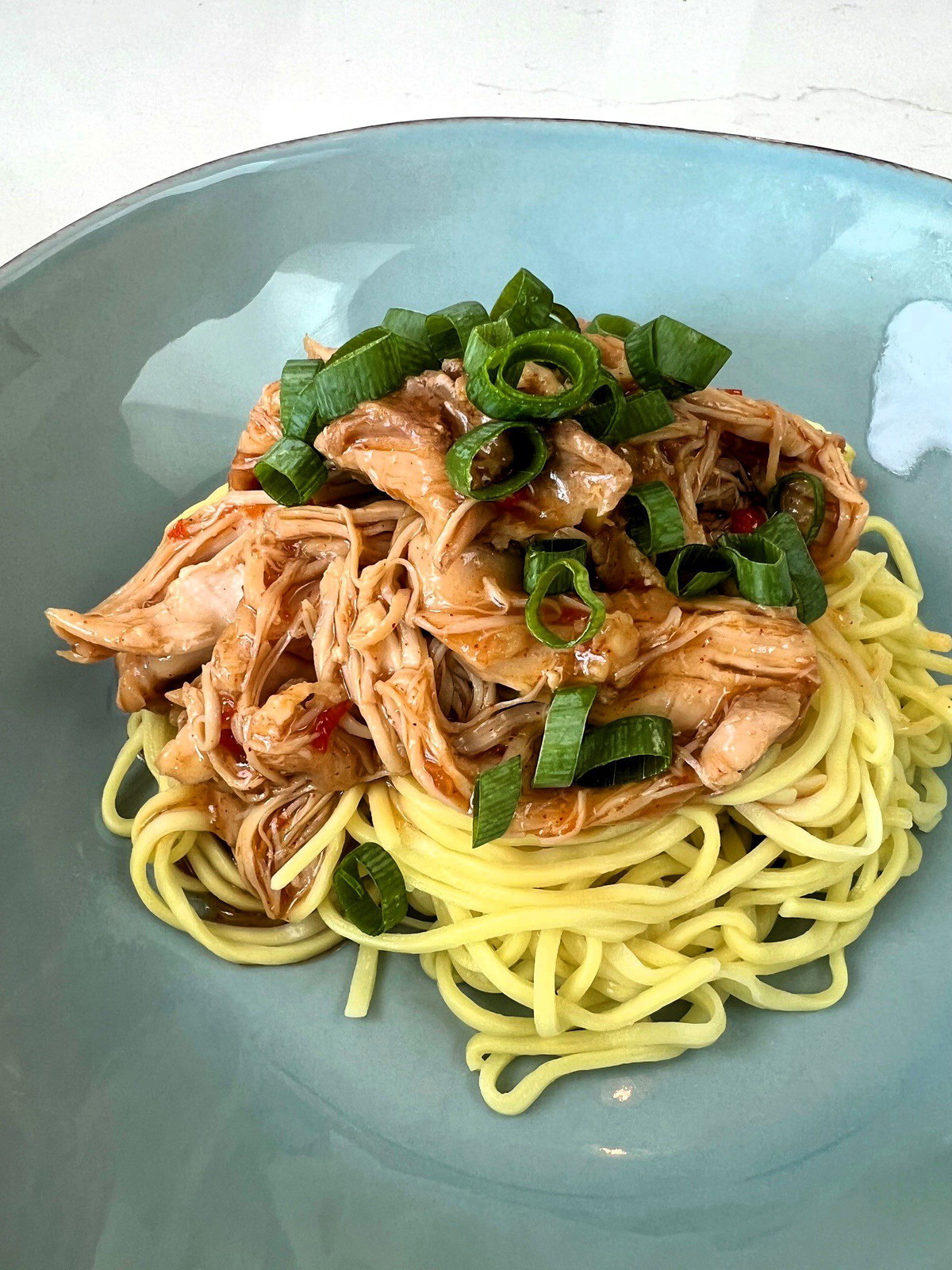 Smoky Honey Habanero Garlic Ginger Crockpot Chicken