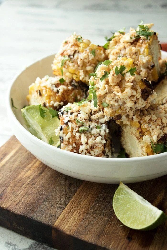 Chile Margarita Mexican Street Corn