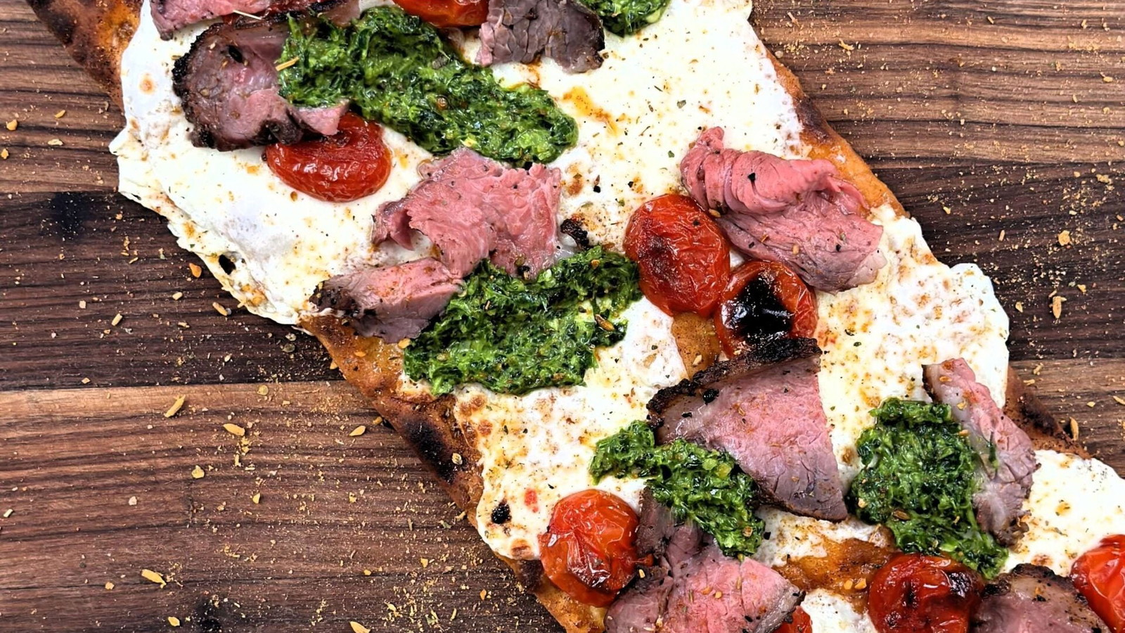 Image of Smoked Chipotle Herbs de Provence Lamb Flatbread