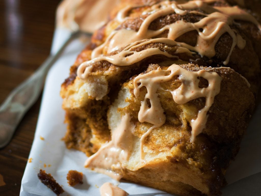 Pumpkin Spice Pull Apart Bread