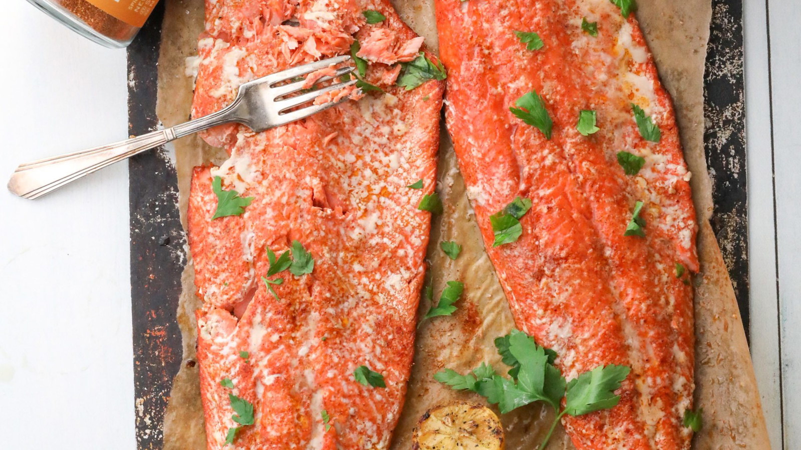 Image of Voodoo Ranger Habanero Grapefruit Grilled Salmon